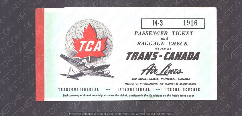 Trans Canada Air Lines 